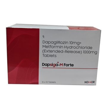 Dapsiga M Forte Tablet - Strip of 10