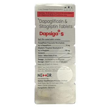 Dapsiga S Tablet - Strip of 10