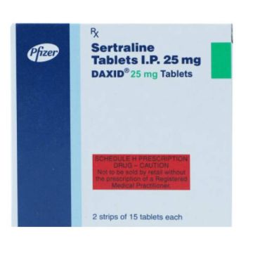 Daxid 25 mg Tablet - Strip of 15