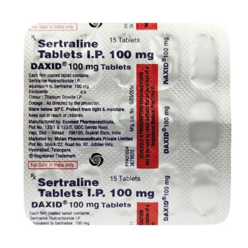 Daxid 100 mg Tablet - Strip of 15