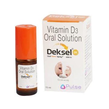 Deksel 2000 IU Nano Spray Solution - 15 ml