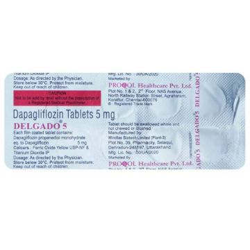 Delgado 5mg Tablet - Strip of 10