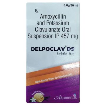 Delpoclav DS 457 mg Oral Suspension - 30 ml