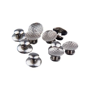 Denmax Lingual Button Mesh Base - 10's Pack