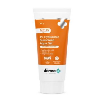 Derma Co 1% Hyaluronic Sunscreen Aqua Gel - 80 g