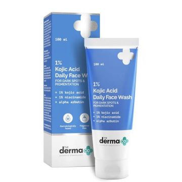 Derma Co 1% Kojic Acid Daily Facewash - 100 ml