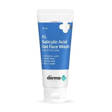 Derma Co 1% Salicylic Acid Gel Daily Facewash - 30 ml