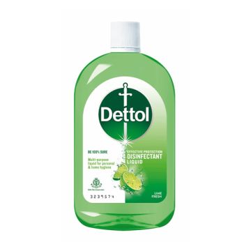 Dettol Disinfectant Liquid (Lime) - 1L