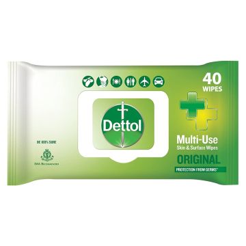 Dettol Original  Wipes - Pack of 40