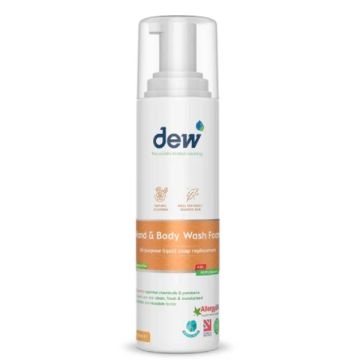 Dew Hand & Body Wash Foam Fragrance Free - 250 ml