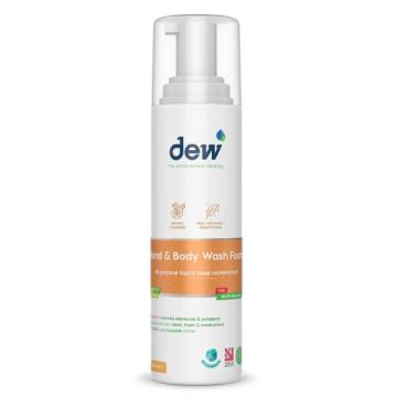 Dew Hand & Body Wash Foam Passion Fruit & Mango - 250 ml