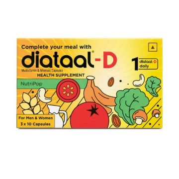 Diataal D Capsule [Nutri Pop] - Strip of 10