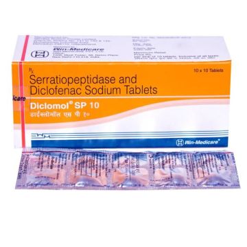 Diclomol SP 10 Tablet - Strip of 10
