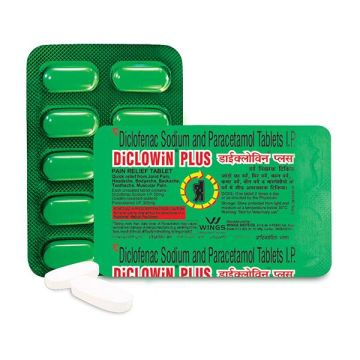 Diclowin Plus Tablet - Strip of 10