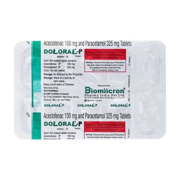 Doloral P Tablet - Strip of 10