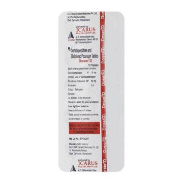Doser-D Tablet - Strip of 10