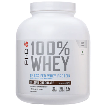 PhD 100% Whey Protein (Belgian Chocolate) - 2kg