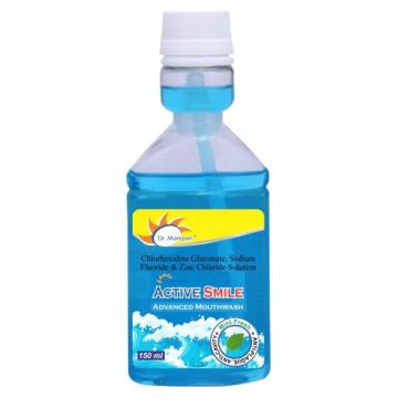 Dr. Morepen Active Smile Mouthwash - 150 ml