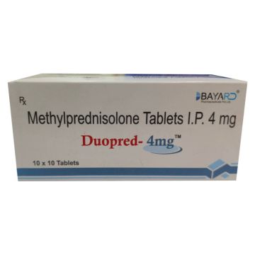 Duopred 4 mg Tablet - Strip of 10