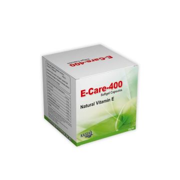 E-Care 400 Softgel Capsules - Strip of 10