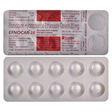 Efnocar 20 Tablet - Strip of 10