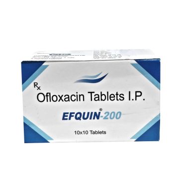 Efquin 200 mg Tablet  - Strip of 10