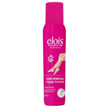 Elois Hair Removal Foam Spray for Women with Rose - 200 ml