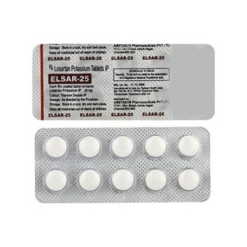 Elsar 25 Tablet - Strip of 10
