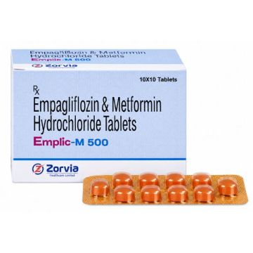 Emplic M 500 Tablet - Strip of 10