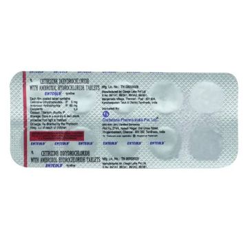 Entcold Tablet - Strip of 10