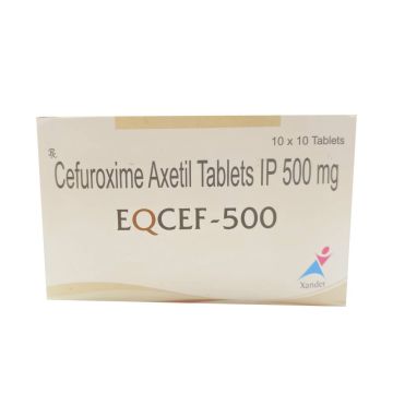 Eqcef 500 Tablet - Strip of 10