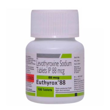 Euthyrox 88 Tablet -  Bottle of 100
