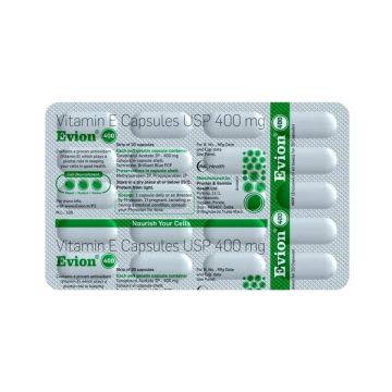 Evion 400 Capsule - Strip of 20