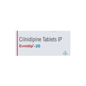 Evnidip 20 Tablet - Strip of 10