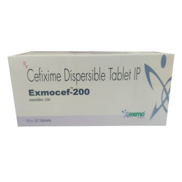 Exmocef 200 Tablet - Strip of 10