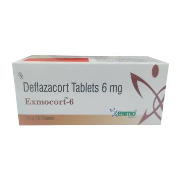 Exmocort 6 Tablet - Strip of 10