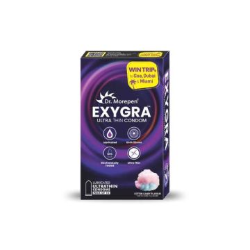 Dr. Morepen Exygra Ultrathin Condom -  Pack Of 10