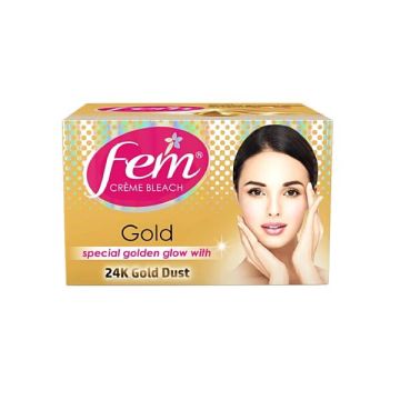 Fem Creme Bleach 24K Gold Dust - 24 g
