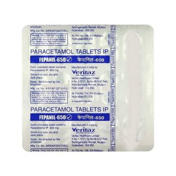 Fepanil 650 Tablet - Strip of 15