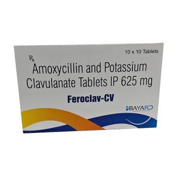 Feroclav CV Tablet - Strip of 10