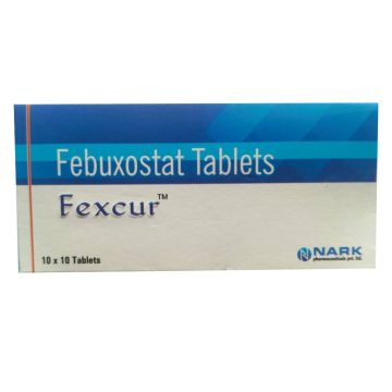 Fexcur 40 mg Tablet - Strip of 10