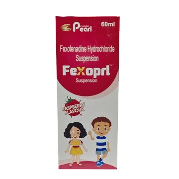 Fexoprl Raspberry Flavour Oral Suspension - 60 ml