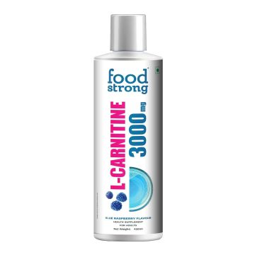 Foodstrong L-Carnitine 3000mg (Blue Raspberry) - 450ml