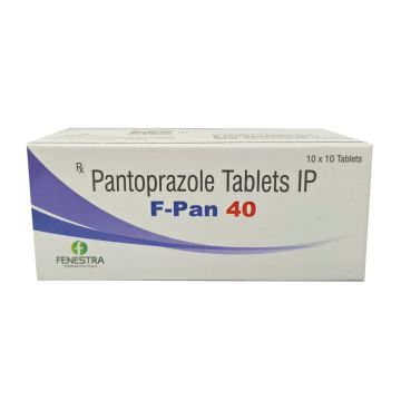 F Pan 40 Tablet - Strip of 10