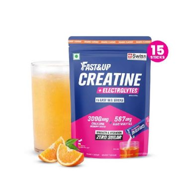 Fast&Up Creatine + Electrolytes (Orange) - 15 Mix Sticks