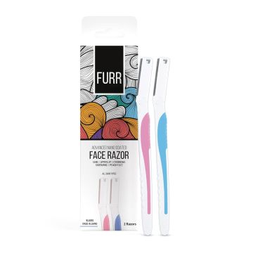 Furr By Pee Safe Natural Face Razor – Pack of 2