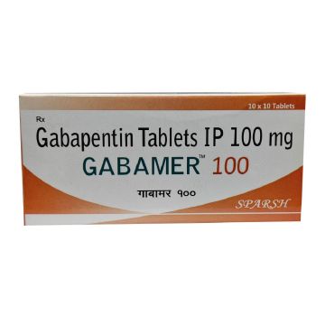 Gabamer 100 mg Tablet – Strip of 10
