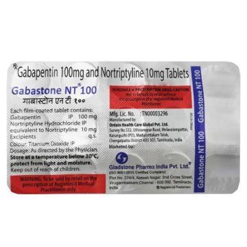 Gabastone NT 100 Tablet - Strip of 15