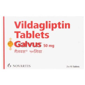 Galvus 50 mg Tablet - Strip of 15