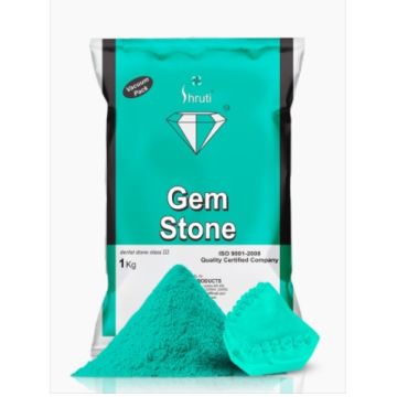 Gem Stone Dental Stone (Class III Green)- 1kg Pack